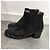 Botines LAURENCE DACADE T.EU 37 Cuero Negro - vista 3