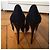 JIMMY CHOO Tacchi T.EU 36.5 Tessuto Blu navy - vista 4