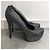 WALTER STEIGER Tacchi T.EU 38.5 Tessuto Nero