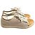 LANVIN Trainers T.EU 35 Cloth Beige