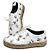 SAINT LAURENT Espadrilles T.EU 36 Pelle Bianco - vista 7