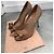 MIU MIU Absätze T.EU 38 Lackleder Beige - Ansicht 6