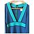 AZZARO Kleid T.International S Viskose Blau - Ansicht 2