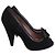 Tacchi MIU MIU T.EU 37.5 Camoscio Nero - vista 6