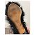 Sandali KHAITE T.EU 37.5 in Pelliccia Nero - vista 6