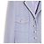 Chanel 1995 Tailored Jacket FR36 Purple Silver Wool Tweed Jacket Ensemble UK8 US6 Silvery - view 3
