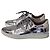 Hermès Trail Sneaker Silber Leder