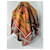 Foulard en soie Burberry Bambi 90cm Multicolore - vue 3