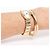 Bracciale Cartier Trinity Modello Classico 3 Oro D'oro - vista 5