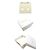 Orecchini a cerchio in argento con logo Christian Dior in strass - vista 10
