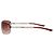 Gafas de sol ADIORABLE Christian Dior Silver Rose Red Pink Rimless Plata Rosa Roja - vista 2