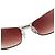Gafas de sol ADIORABLE Christian Dior Silver Rose Red Pink Rimless Plata Rosa Roja - vista 3