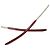 Gafas de sol ADIORABLE Christian Dior Silver Rose Red Pink Rimless Plata Rosa Roja - vista 6