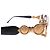 Fendi schwarze goldene Sonnenbrille mit blau getöntem Logo FS 262 - Ansicht 7