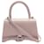 Balenciaga Hourglass Small Leather Handbag Pink  ref.2015598