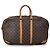 Louis Vuitton Borsa da viaggio vintage Monogram Sirius 55 a triplo scomparto Marrone