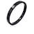 Timeless Chanel Bracciale a bangle in resina nera con logo CC Nero - vista 3