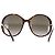 Occhiali da sole rotondi oversize Givenchy in acetato marrone - vista 3