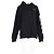 Off White Hoodie impresso Wave Diag Off-White em algodão preto - vista 4