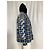 Off White Giacca camicia a quadri con logo freccia Off-White in cotone blu e giallo - vista 9
