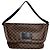 Sac à épaule Louis Vuitton Damier Ebene Sprinter GM en toile enduite marron