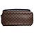 Sac à épaule Louis Vuitton Damier Ebene Sprinter GM en toile enduite marron - vue 7