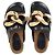 Mules a catena JW Anderson in pelle nera - vista 4
