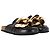 Mules a catena JW Anderson in pelle nera - vista 5