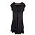 Marithé et François Girbaud Navyblaues Kleid mit Schleifen Marineblau