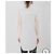 Camicia Damir Doma in seta con maniche in chiffon di seta bianca Bianco - vista 6