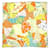 Hermès Carré 70 Les Petits Papier d'Herm's en soie jaune Multicolore  ref.2016712
