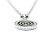 Collar de diamante Gucci Icon Toile - vista 5