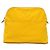 Hermès Pochette Bolide GM di Hermes in tela di cotone gialla Giallo