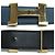 Hermès HERMES Constance 38mm Gürtel mit goldener Schnalle Schwarz Blau - Ansicht 3