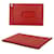 Hermès Étui de carte de visite Hermes en rouge  - vue 2