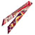 Hermès Sciarpa Muffler Twilly Hermes Rosso  - vista 1