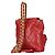 Chanel Matelassé Coco Mark Rucksack Rot - Ansicht 2