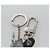 LOUIS VUITTON Monogram satellite Portachiavi Charm Argento MP2217 LV Auth 110058 - vista 7