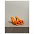BOTTEGA VENETA Sandali T.EU 41 Tessuto Arancione - vista 2