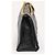 Borsa a spalla Balenciaga Crush Medium in pelle nera Nero - vista 5