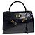 Hermès Kelly 32 Coccodrillo Porosus Nero