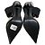 Bruno Frisoni Sapatos Slingback Tonic Nude Verniz / Preto Pontudo Bege - vista 12