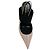 Bruno Frisoni Sapatos Slingback Tonic Nude Verniz / Preto Pontudo Bege - vista 4