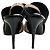 Bruno Frisoni Sapatos Slingback Tonic Nude Verniz / Preto Pontudo Bege - vista 5