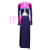 Autre Marque Johanna Ortiz Intense Magenta Leona Valiente Maxi Dress Purple Silk  ref.2018652