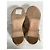 Timeless Chanel Sandali a piattaforma con catena in pelle di agnello beige - vista 13