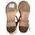Timeless Chanel Sandali a piattaforma con catena in pelle di agnello beige - vista 6