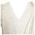 Roseanna Sea Thora Thread Pull Romper In Cream Cotton White - view 5