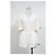 Roseanna Sea Thora Thread Pull Romper In Cream Cotton White - view 6