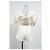 Roseanna Sea Thora Thread Pull Romper In Cream Cotton White - view 8